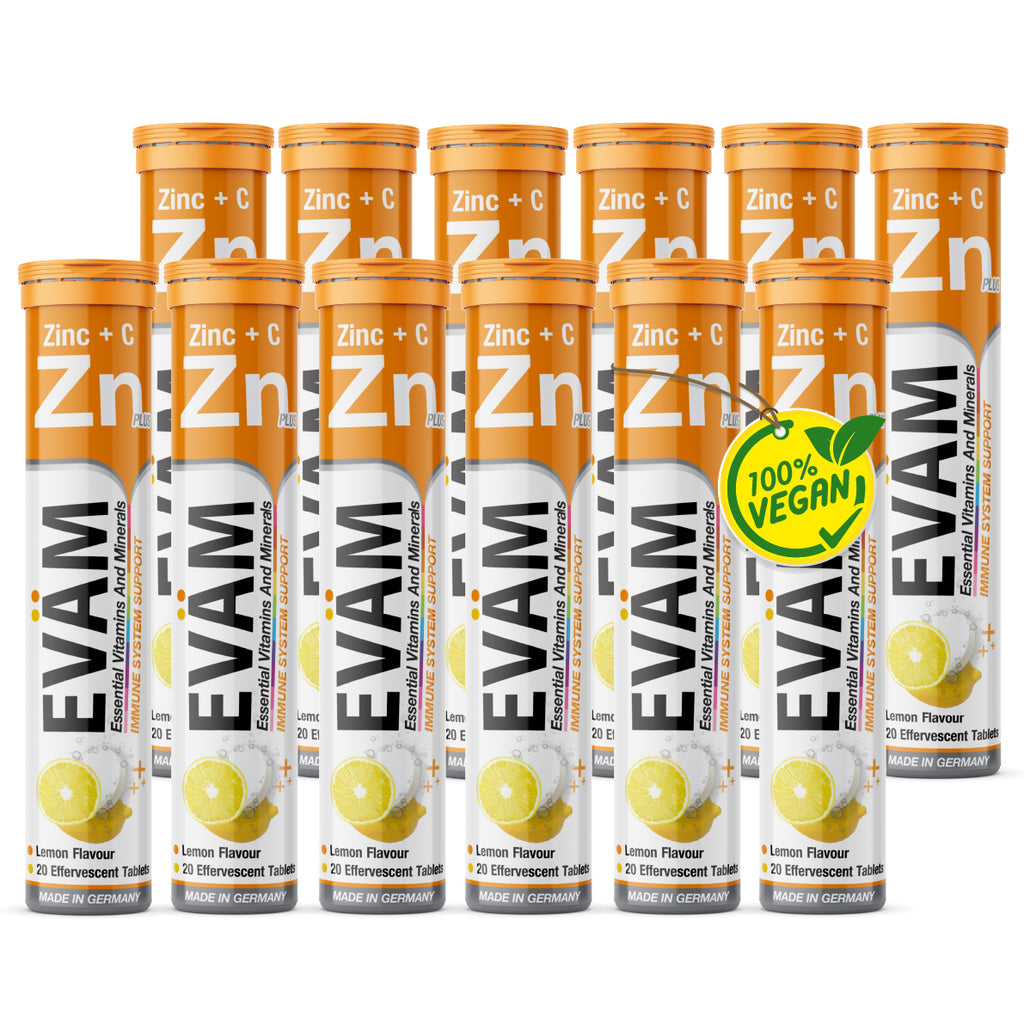 Zink + Vitamin C Brausetabletten
