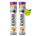 Multivitamin Brausetabletten, Kombination aus 10 Vitaminen