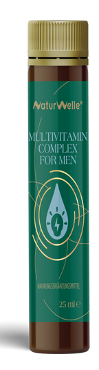 NaturWelle Multivitamin-Komplex für Männer Drink-Shots – Produktabbildung.
