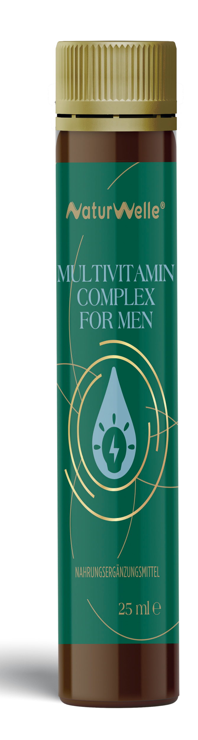 Multivitamin Complex for Men Drinking Shots