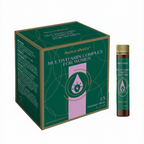 NaturWelle Multivitamin-Komplex für Frauen Drink-Shots – Produktverpackung mit Trinkampullen.