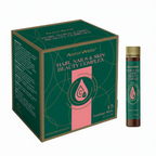 NaturWelle Hair, Nails & Skin Beauty mit Kollagen Drink-Shots – Produktverpackung mit Trinkampullen.