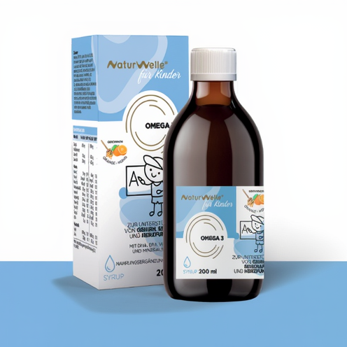 Naturwelle für Kinder - Omega 3 Syrup