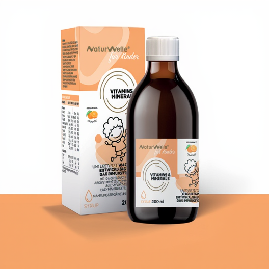 Naturwelle für Kinder - Vitamins and Minerals Syrup