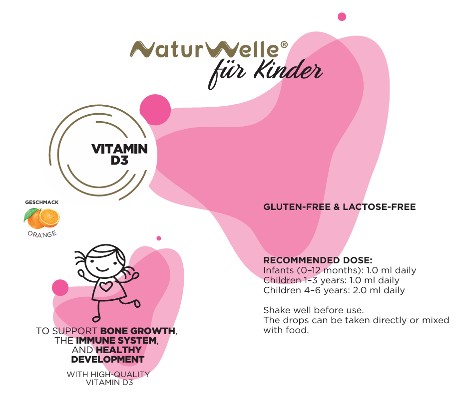 Naturwelle für Kinder - Vitamin D3 Tropfen