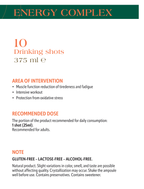 NaturWelle Energy Complex Drink-Shots – Verpackungsansicht mit Produktinformationen.