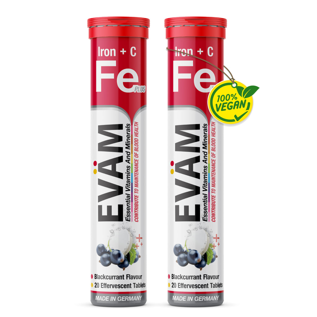 Eisen + Vitamin C Brausetabletten