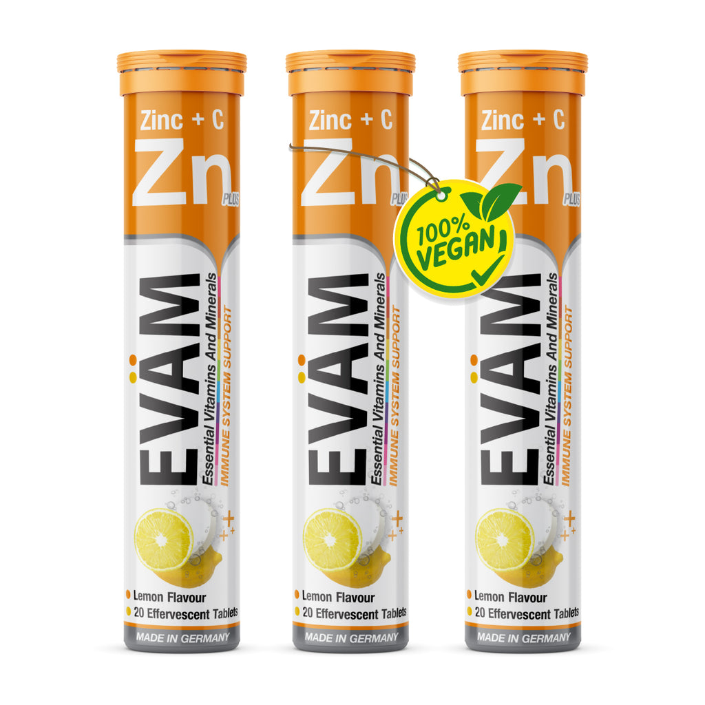 Zink + Vitamin C Brausetabletten