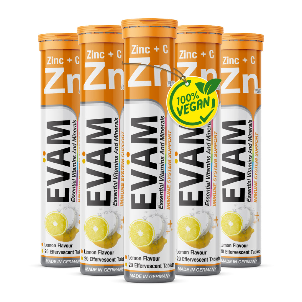 Zink + Vitamin C Brausetabletten