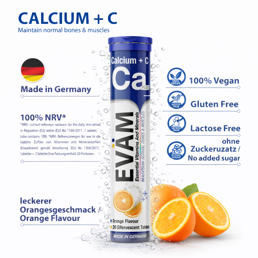 Calcium + Vitamin C Brausetabletten
