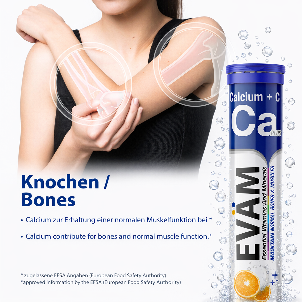 Calcium + Vitamin C Brausetabletten
