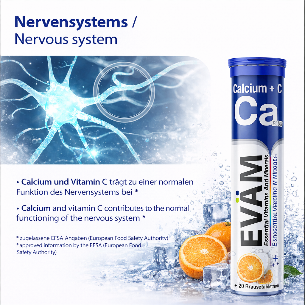Calcium + Vitamin C Brausetabletten
