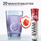 Eisen + Vitamin C Brausetabletten