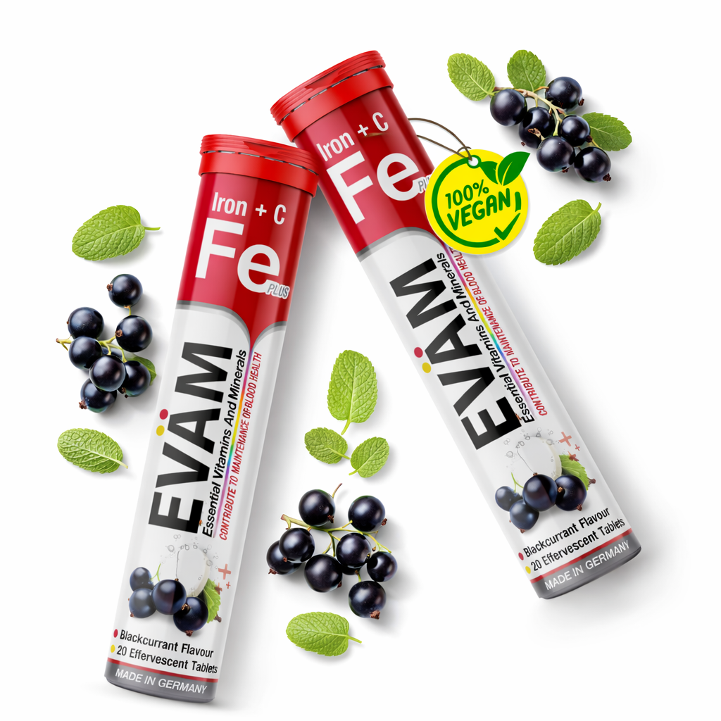 Eisen + Vitamin C Brausetabletten