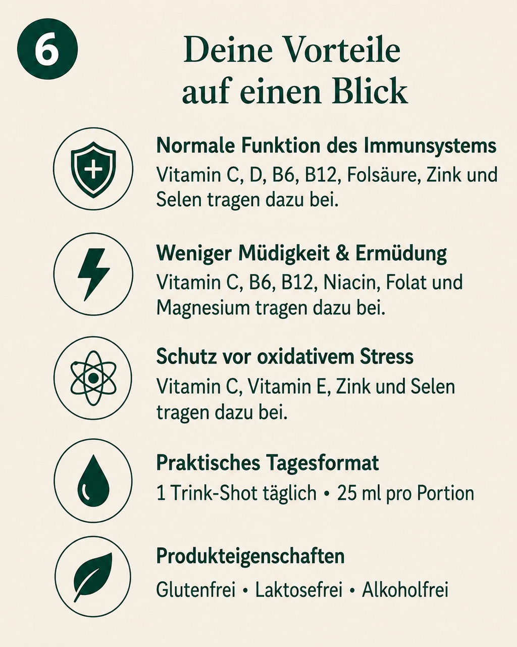 Immuni Complex Drinking Shots, NaturWelle