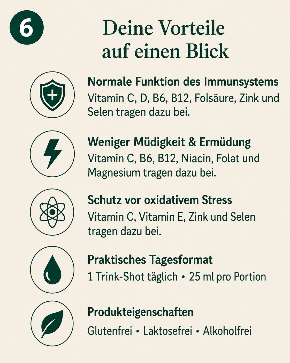 Immuni Complex Drinking Shots, NaturWelle