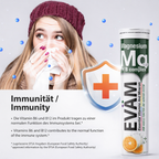 Magnesium + B-Komplex Brausetabletten, EVÄM