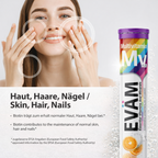 Multivitamin Brausetabletten, Kombination aus 10 Vitaminen