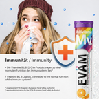 Multivitamin Brausetabletten, Kombination aus 10 Vitaminen