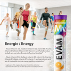 Multivitamin Brausetabletten, Kombination aus 10 Vitaminen