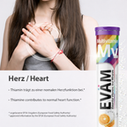 Multivitamin Brausetabletten, Kombination aus 10 Vitaminen