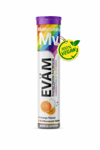 Multivitamin Brausetabletten, Kombination aus 10 Vitaminen