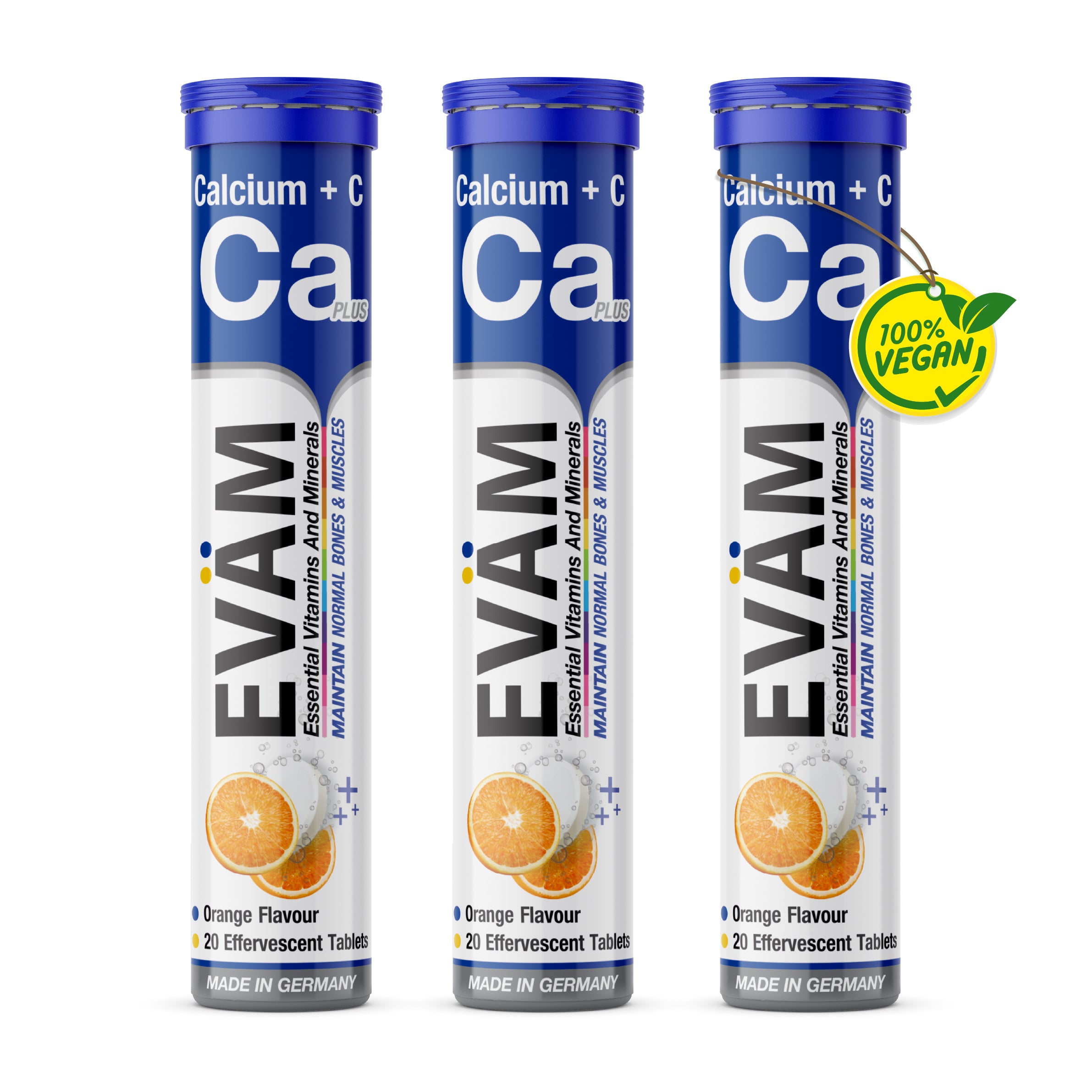 Calcium + Vitamin C Brausetabletten