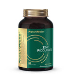 NaturWelle Zinc Picolinate – Produktfoto der Dose mit 60 Tabletten.