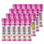 EVÄM Vitamin B12 Brausetabletten 24x Großpack, 100% vegan, Erdbeergeschmack, 480 Brausetabletten, Made in Germany