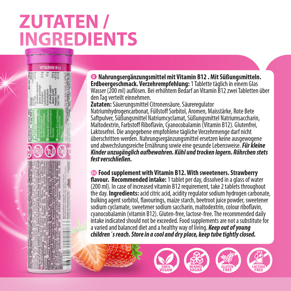 Vitamin B12 Brausetabletten