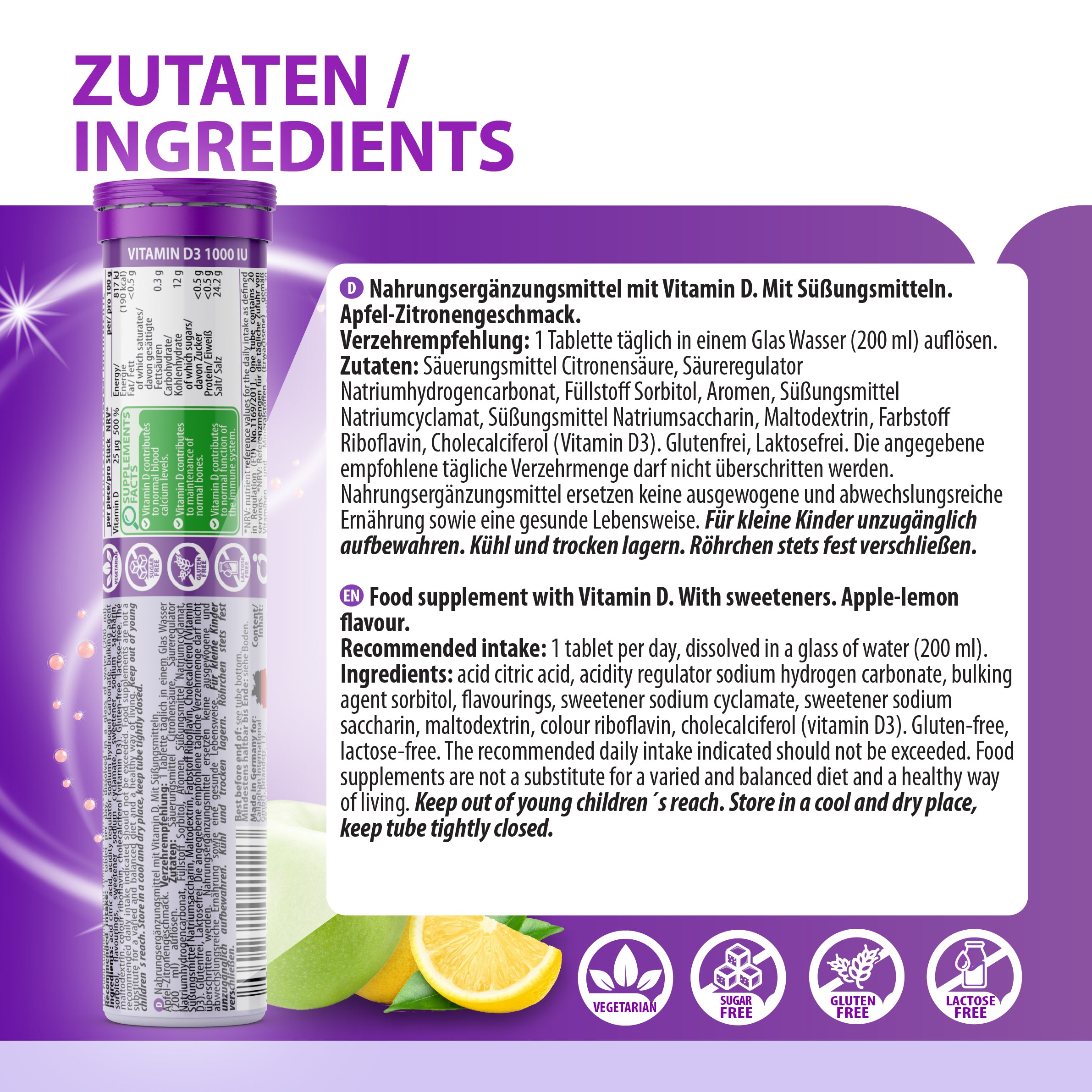 Vitamin D3 Brausetabletten