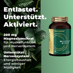NaturWelle Magnesium Citrate Kapseln – Produktdarstellung mit Verpackung.