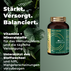 NaturWelle Multicomplex Kapseln – Produktdarstellung mit Verpackung.