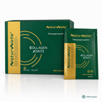 NaturWelle Collagen Joints Produktbild mit Box und Portionsbeutel, 21 Beutel, 315 g, Made in Germany