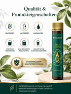 Qualitätsübersicht für NaturWelle Immuni Complex mit Produkt, Eigenschaften und chargenbezogener Qualitätsbestätigung.
