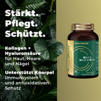 NaturWelle Nails, Hair & Skin Kapseln – Produktdarstellung mit Verpackung.