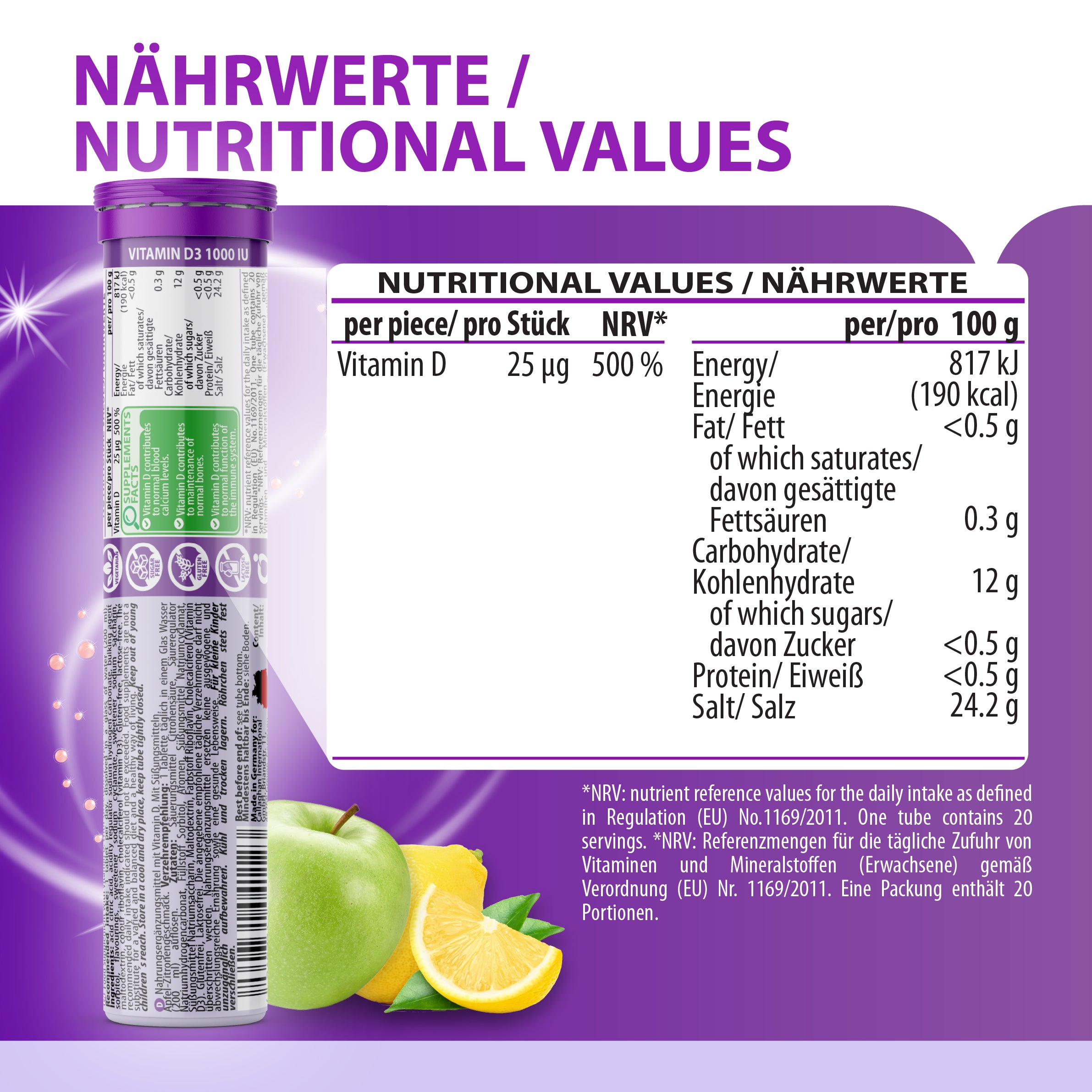 Vitamin D3 Brausetabletten