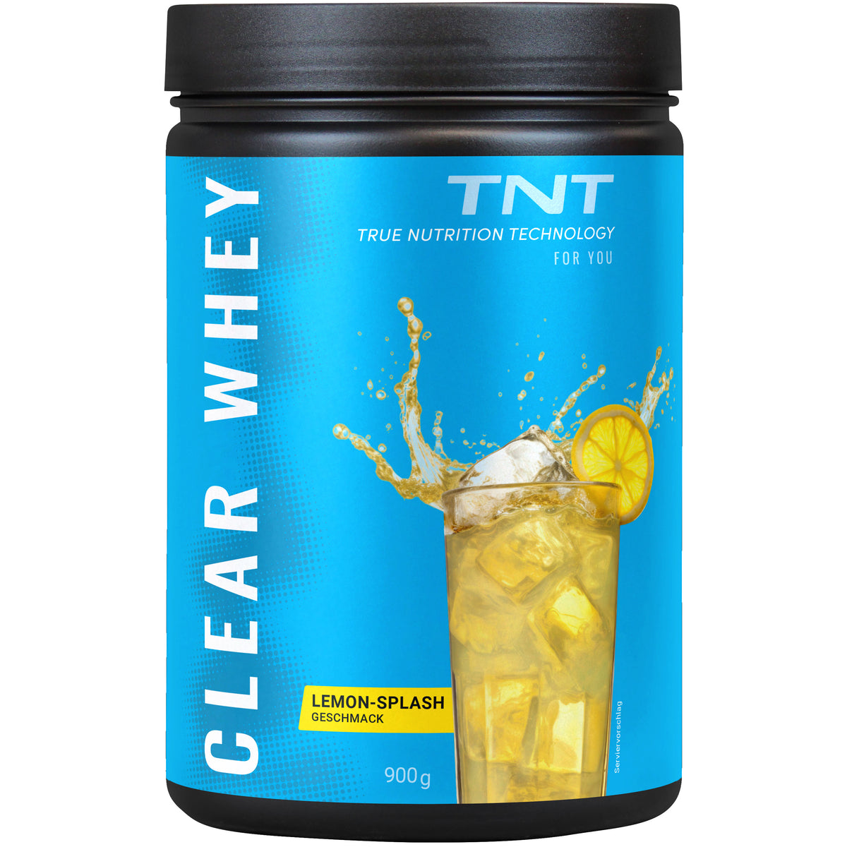 TNT Clear Whey Protein Isolat 900 g – Sorte Lemon Splash