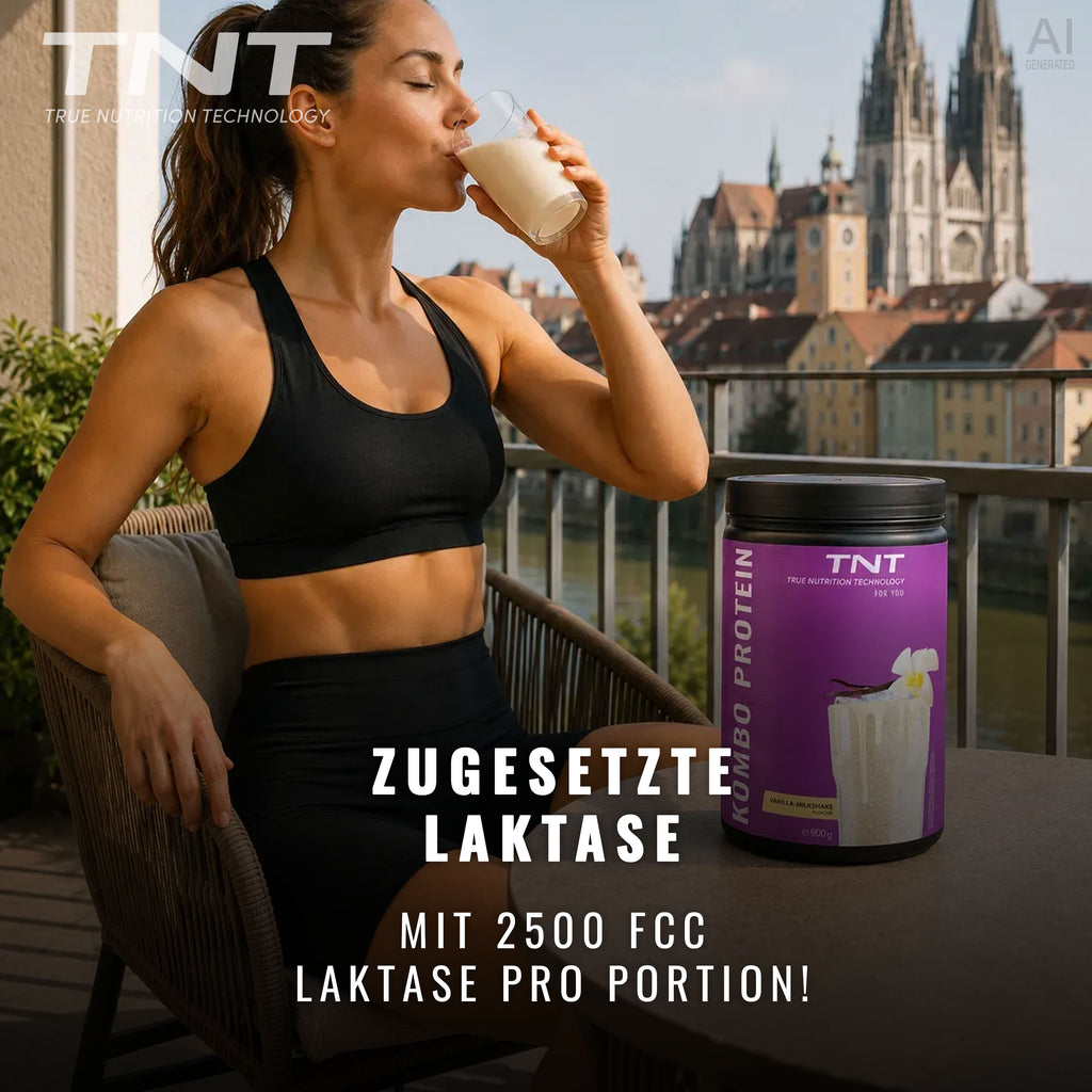 TNT Kombo Protein 900 g – Mehrkomponenten-Protein aus Whey, Casein und Ei