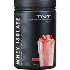 TNT Whey Protein Isolat 1000 g – Sorte Erdbeer-Geschmack