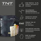TNT Whey Protein Konzentrat 1000 g – cremiger Whey-Shake