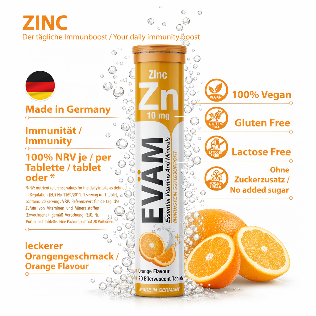 Zink Brausetabletten